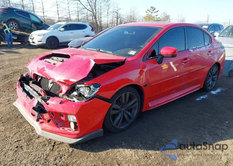 2017 Subaru Wrx Premium из США, поврежденный, VIN JF1VA1E66H9821199